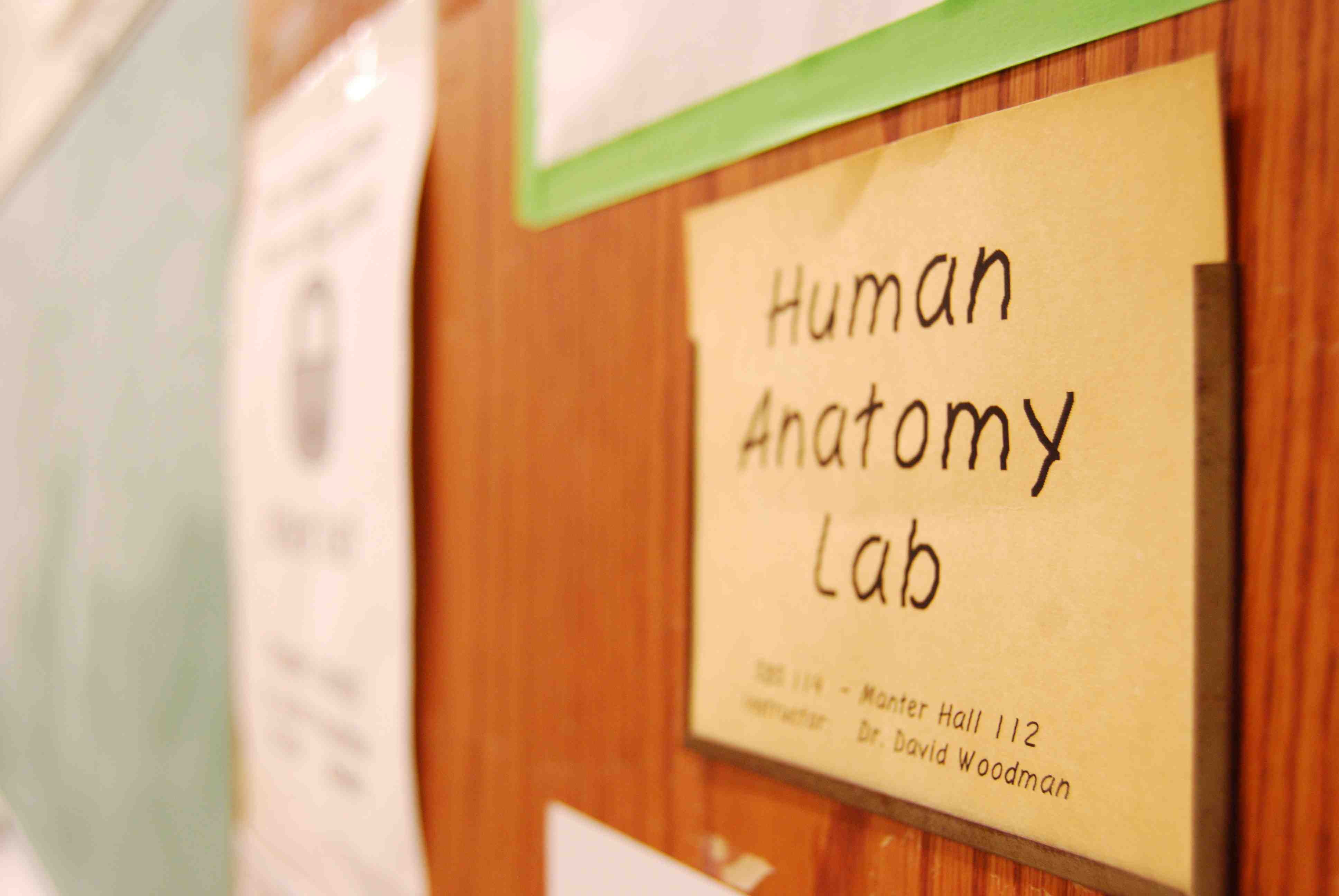Anatomy classroom